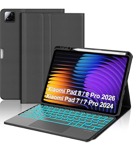 Amazon.com: Keyboard Case for Xiaomi Pad 7 & Xiaomi Pad 7 Pro 11.2